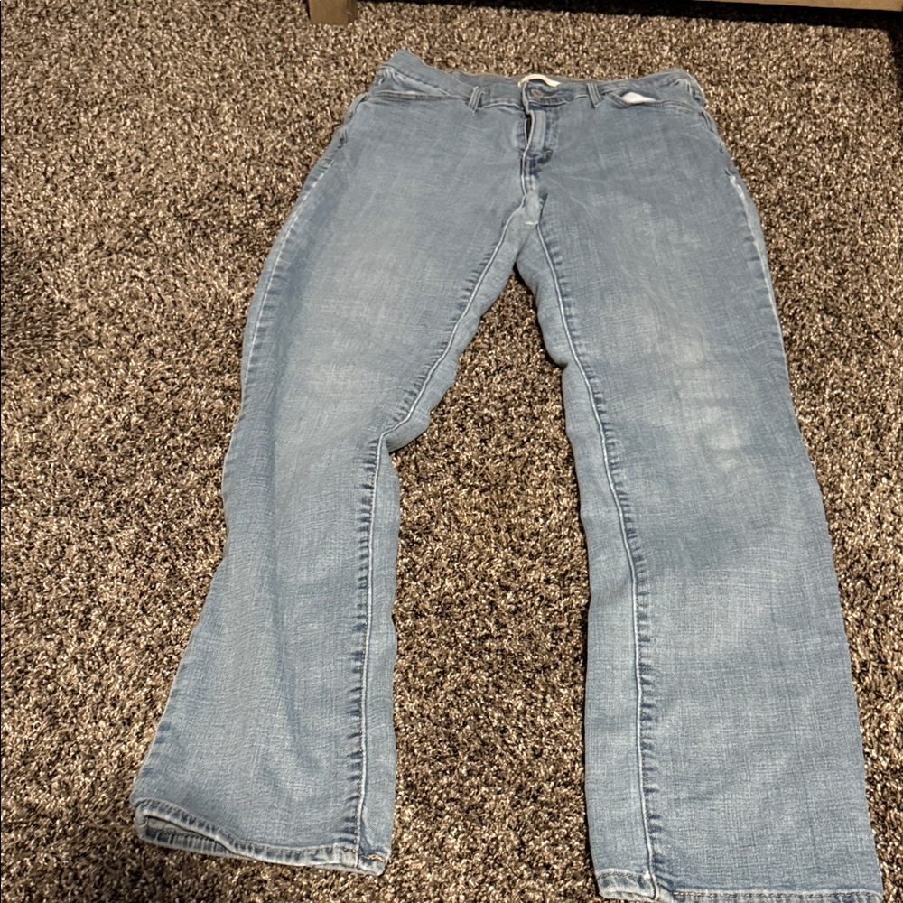 Levi's Light Blue Straight Leg Women's Jeans